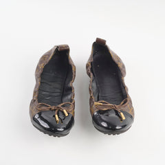Louis Vuitton Monogram Canvas Ballet Flats