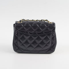 Chanel Mini Square Black Microchipped