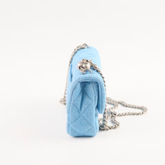 Chanel Seasonal Denim Rectangular Blue 2024