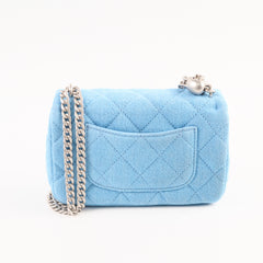 Chanel Seasonal Denim Rectangular Blue 2024