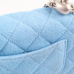 Chanel Seasonal Denim Rectangular Blue 2024