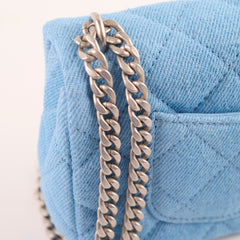 Chanel Seasonal Denim Rectangular Blue 2024