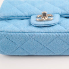 Chanel Seasonal Denim Rectangular Blue 2024