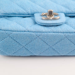 Chanel Seasonal Denim Rectangular Blue 2024