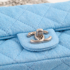 Chanel Seasonal Denim Rectangular Blue 2024