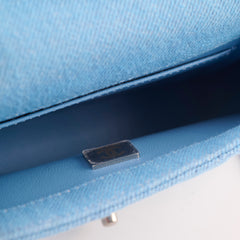Chanel Seasonal Denim Rectangular Blue 2024