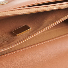 Chanel 19 Wallet On Chain WOC Caramel