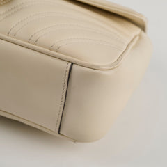 Gucci Marmont Medium Cream