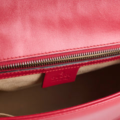 Gucci Medium GG Marmont Top Handle Red