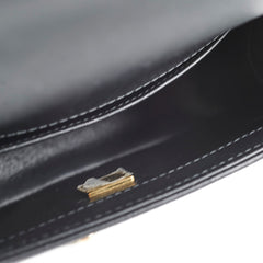 Chanel Boy Top Handle Small Black Lambskin Microchip