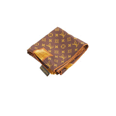 Louis Vuitton Silk Scarf Monogram