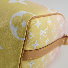 Louis Vuitton Speedy 25 Bandoulisere Bag By The Pool Monogram Giant Pink/Yellow