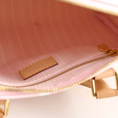 Louis Vuitton Speedy 25 Bandoulisere Bag By The Pool Monogram Giant Pink/Yellow