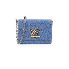 Louis Vuitton Twist MM Bag Blue