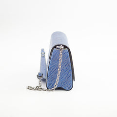 Louis Vuitton Twist MM Bag Blue