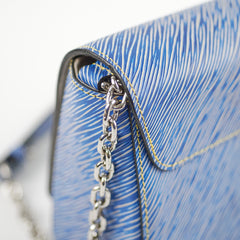 Louis Vuitton Twist MM Bag Blue