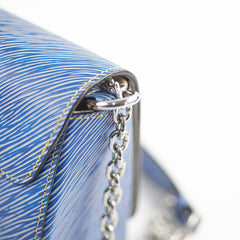 Louis Vuitton Twist MM Bag Blue