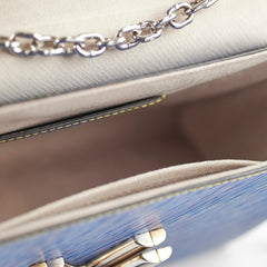 Louis Vuitton Twist MM Bag Blue