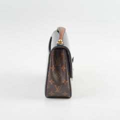 Louis Vuitton Cherrywood Monogram Patent Bag Black