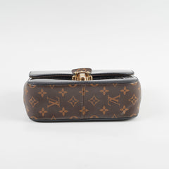 Louis Vuitton Cherrywood Monogram Patent Bag Black