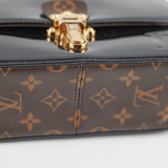 Louis Vuitton Cherrywood Monogram Patent Bag Black