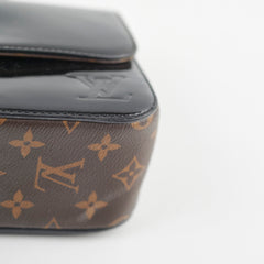 Louis Vuitton Cherrywood Monogram Patent Bag Black