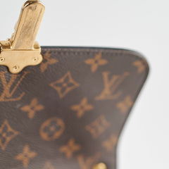 Louis Vuitton Cherrywood Monogram Patent Bag Black