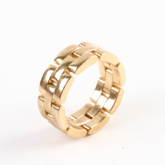 Cartier MAILLON PANTHÈRE Yellow Gold Ring size 53