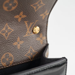 Louis Vuitton Cherrywood Monogram Patent Bag Black