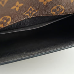 Louis Vuitton Cherrywood Monogram Patent Bag Black