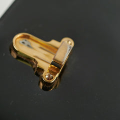 Louis Vuitton Cherrywood Monogram Patent Bag Black