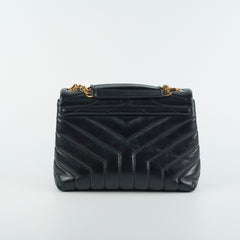 Saint Laurent Small Lou Lou Black Shoulder Bag