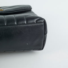 Saint Laurent Small Lou Lou Black Shoulder Bag
