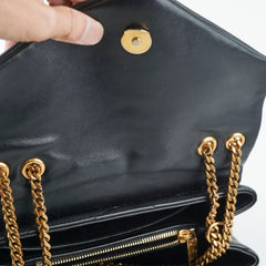 Saint Laurent Small Lou Lou Black Shoulder Bag