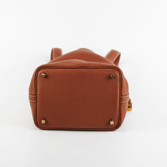 Hermes Picotin 18 Gold C Stamp
