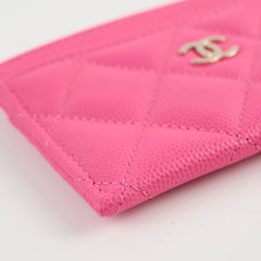 Chanel Card Holder Hot Pink