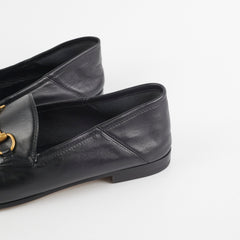 Gucci Size 39.5 Black Loafers