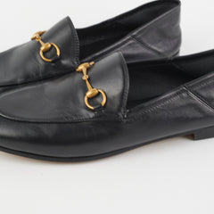 Gucci Size 39.5 Black Loafers