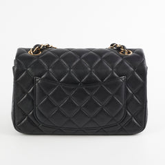 Chanel Mini Rectangular Lambskin Black
