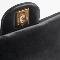 Chanel Mini Rectangular Lambskin Black