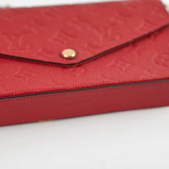 Louis Vuitton Felicie Pochette Scarlet
