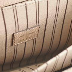 Louis Vuitton Pochette Metis Monogram Empreinte Leather Tourterelle Grey 2024