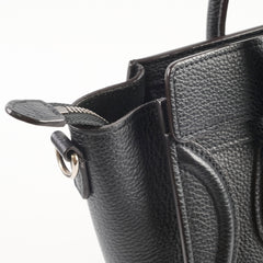 Celine Luggage Nano Black