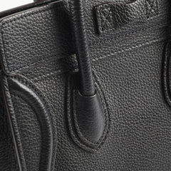 Celine Luggage Nano Black