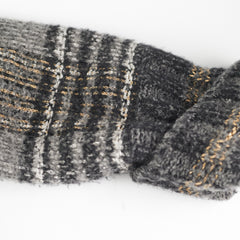 Chanel Grey Knit Coat Size 42