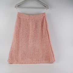 Chanel Pink Skirt Size 34
