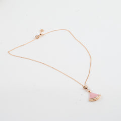 Bvlgari Diva's Dream Diamond Necklace 18k Rose Gold