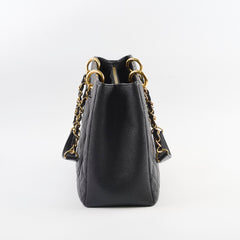 Chanel Caviar Grand Shopping Tote GST Black