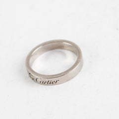 Cartier  Platinum Diamond Ring Size 48