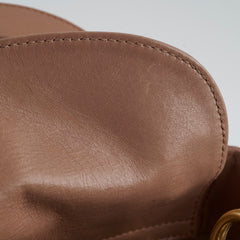 Christian Dior Lambskin Gathered Mini Lady Dior Pink